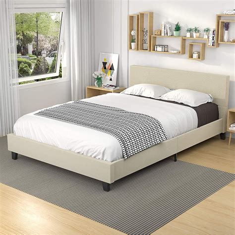 Full Size Platform Bed With Mattress Included